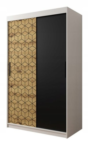 Szafa przesuwna garderoba PLASTER 120 cm