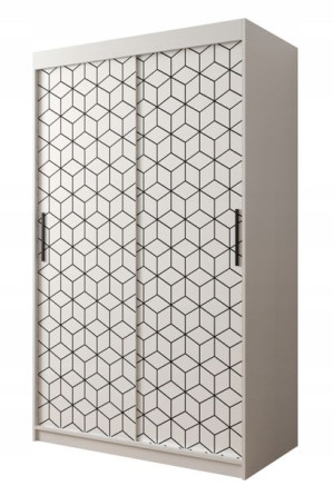Szafa przesuwna garderoba PLASTER 1 120 cm