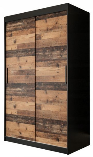 Szafa przesuwna garderoba OLD STYLE T 120 cm