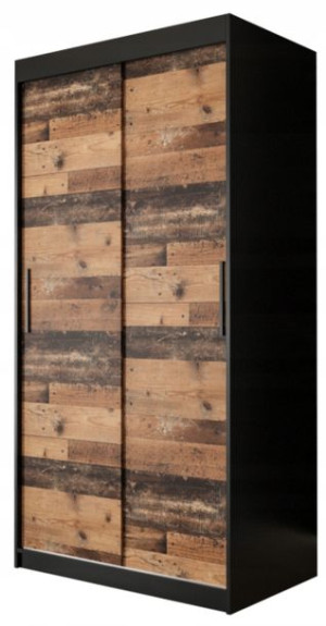 Szafa przesuwna garderoba OLD STYLE T 100 cm