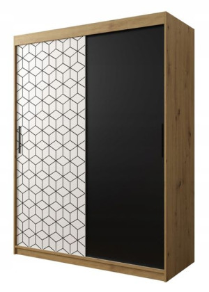 Szafa przesuwna garderoba PLASTER 150 cm