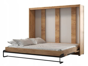 CASE loft black N#7 Półkotapczan poziomy 140