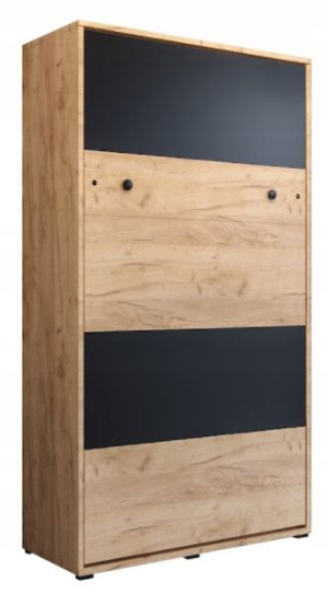 CASE loft black N#7 Półkotapczan pionowy 120
