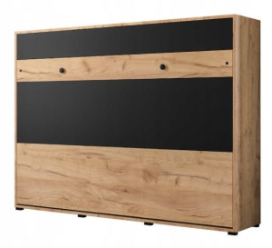 CASE loft black N#7 Półkotapczan poziomy 140