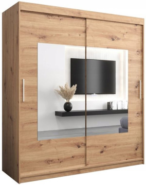 Szafa przesuwna garderoba TORINO 180 wys. 200 cm