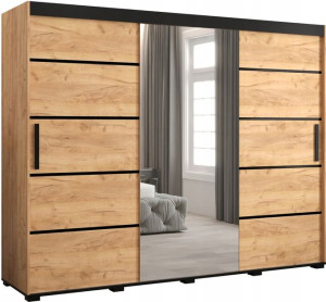 Szafa przesuwna garderoba BERGAMO V2 250 cm