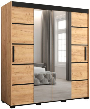 Szafa przesuwna garderoba BERGAMO V4 180 cm
