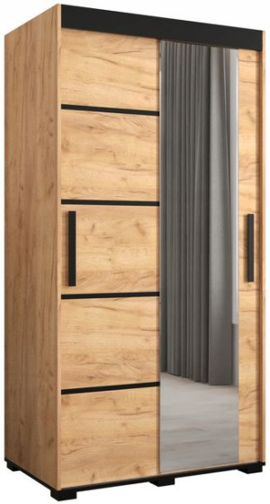 Szafa przesuwna garderoba BERGAMO V2 100 cm