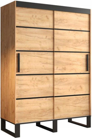 Szafa przesuwna LOFT V1 150 cm styl INDUSTRIALNY