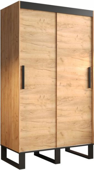 Szafa przesuwna LOFT 120 cm styl INDUSTRIALNY