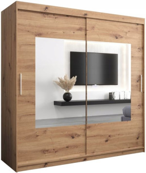 Szafa przesuwna garderoba TORINO 200 wys. 200 cm