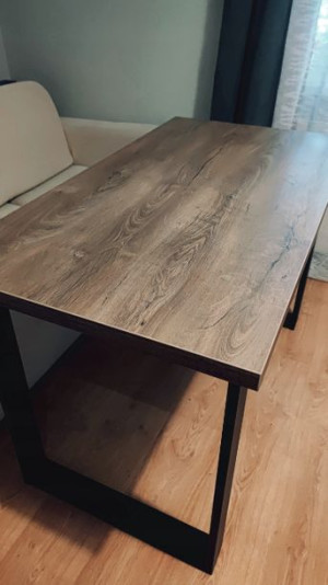  Stól LOFT Dąb Lefkas 120x70