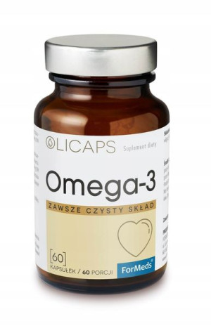 ForMeds OLICAPS Omega-3 z rybiego anchois 60 kapsułek