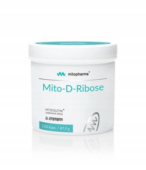 MitoPharma D-Ryboza energia dla organizmu 120 kapsułek