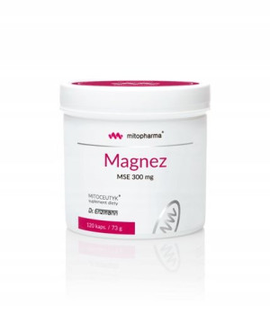 Magnez MSE Tlenek Magnezu dr Enzmann MITO-PHARMA 120 kapsułek