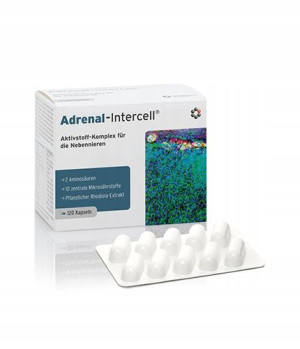 Adrenal Intercell L-TYROZYNA stres zmęczenie 120 kapsułek