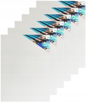 6x Podobrazie 30x40 Płótno Malarskie 30/40 Cm