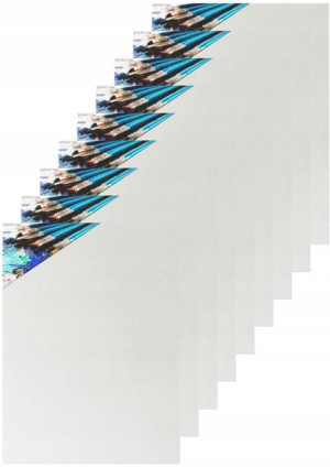 9x Podobrazie 30x40 Płótno Malarskie 30/40 Cm
