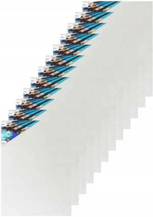 12x Podobrazie 30x40 Płótno Malarskie 30/40 Cm