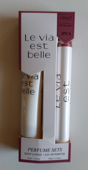 Zestaw balsam 40ml + perfumetka 35ml Lovali