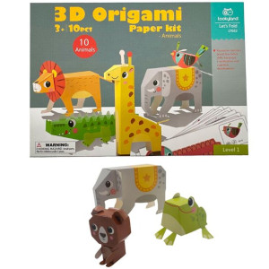Zestaw origami KREATYWNY dla dzieci zwierzęta