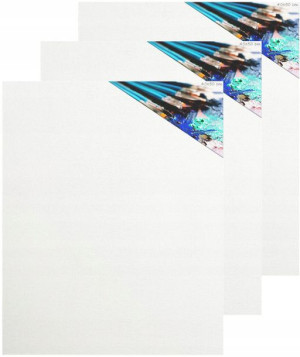 3x Podobrazie 40x50 Płótno Malarskie 40/50 Cm