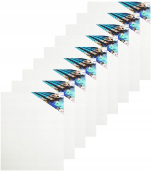 9x Podobrazie 40x50 Płótno Malarskie 40/50 Cm