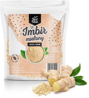 IMBIR Mielony - Real Foods - 200g