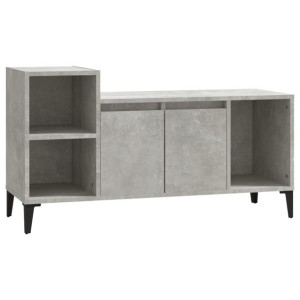 Szafka pod TV, szarość betonu, 100x35x55 cm