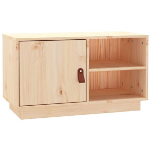 Szafka pod TV, 70x34x40 cm, lite drewno sosnowe