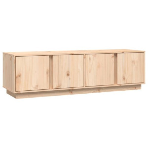 Szafka pod telewizor, 140x40x40 cm, lite drewno sosnowe