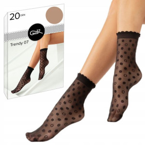 Gatta skarpetki Trendy 07 20den modne grochy daino