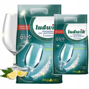 Ludwik Proszek Do Zmywarek 80 Cykli Mycia 3kg X 2