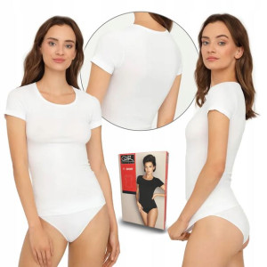 Koszulka bezszwowa T-Shirt Gatta, biały, L