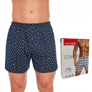 bokserki CORNETTE COMFORT cotton 002/243 krata 3XL