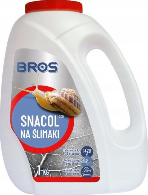 Granulat na Ślimaki Środek Snacol 3GB 1kg Butelka