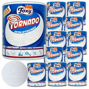 FOXY TORNADO ręcznik 3WARST kuchenny papierowy PAK