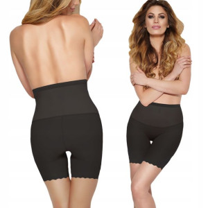 Mitex Glam Form Low Figi Wyszczuplające Czarny S