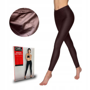 Gatta Legginsy New York 01, poliester, bordo M