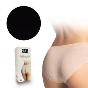 Bezszwowe Gatta Sensual Panty Stripes czarne M