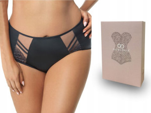 GORSENIA pełne figi K497 Paradise, szare, 2XL