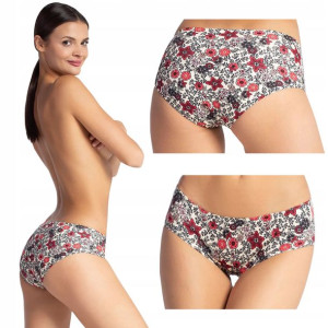Gatta bezszwowe majtki Bikini Comfort Print 02 XL