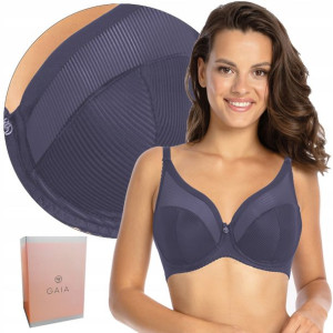 Biustonosz półusztywniany GAIA 1058 SONIA grey 90F