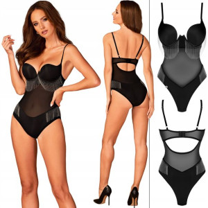 Obsessive Teddy Milladis Body z Fiszbinami XS/S