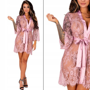 Livco Corsetti Sheer Zmyslowy Szlafrok Damski L/XL