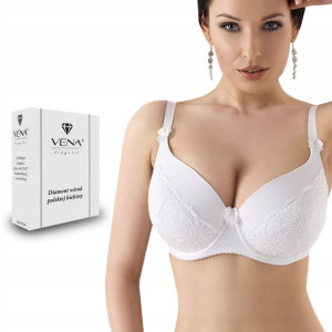 biustonosz VENA VB-65 FULLCUP , BIAŁY , 70G