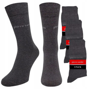 Skarpety Pierre Cardin ASS1 3x3pak GRAFIT 43/46