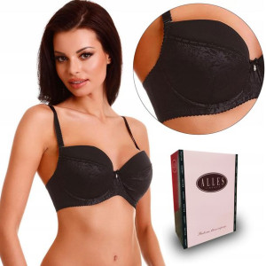 Biustonosz usztywniany ALLES KELLY 04, czarny, 90C