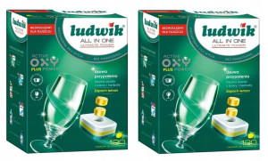 Tabletki do zmywarek LUDWIK ALL IN ONE 120 szt x 2