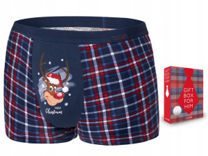 Bokserki świąteczne CORNETTE 007/57 Reindeer , XXL